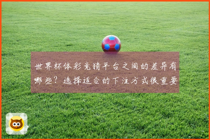 世界杯体彩竞猜平台之间的差异有哪些？选择适合的下注方式很重要
